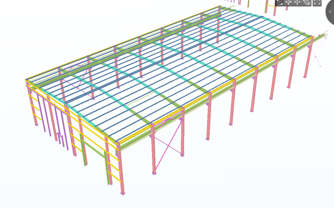 Customized Portal Frame Prefabricated Steel Structure Warehouse Solution