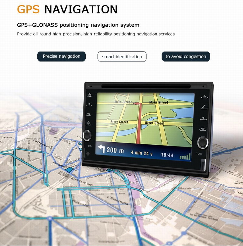 Ouchuangbo auto media kit gps navi android 8.0 for Peugeot 307(2004-2009) support USB SWC AUX wifi BT S200 platform