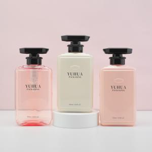 Wholesale Square Hair Care 500ml Plastic Shampoo Bottle With Lotion Pump Cosmetic Plastic Bottle from china suppliers