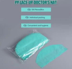 Wholesale Disposable nonwoven Surgical cap DISPOSABLE NURSE SURGICAL HEADCAP NON WOVEN CAP BOUFFANT HAIR NET SHOW from china suppliers