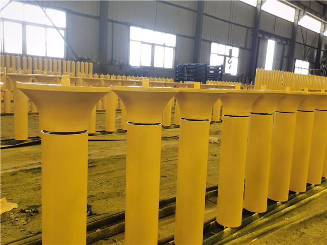 Carrier TD75 133mm Dia Self Aligning Conveyor Roller Powder Coated