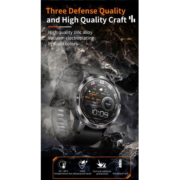NX18 PRO 2024 Smart Watch - 1.5inch AMOLED Screen, GPS, Bluetooth Calling, IP68 Waterproof
