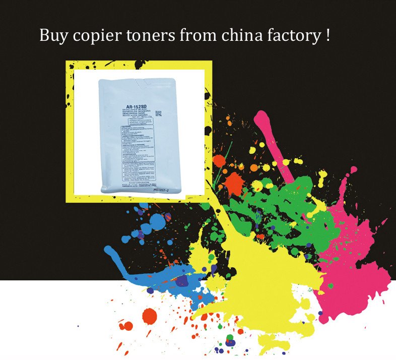AR - 152SD Developer Black Sharp Copier Toner AR 150 / 153 / 158 Net Weight 170g