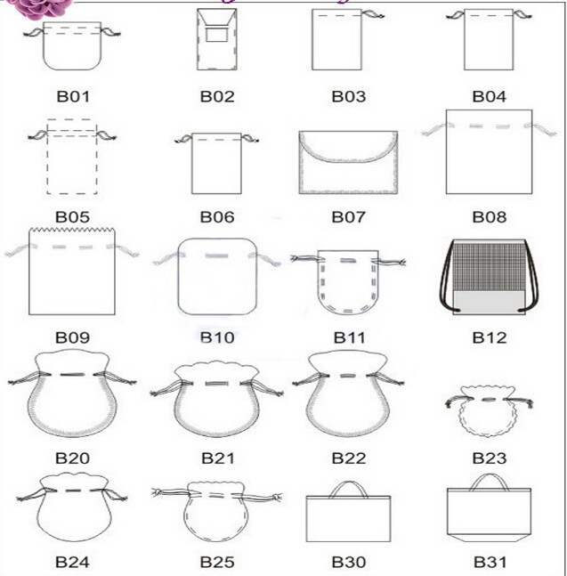 factory price beautiful cheap gift organza drawstring bag gift pouch Jeweller bag