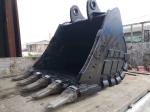 0.8m3 PC200 Excavator Rock Bucket Heavy Duty For Construction for telescopic