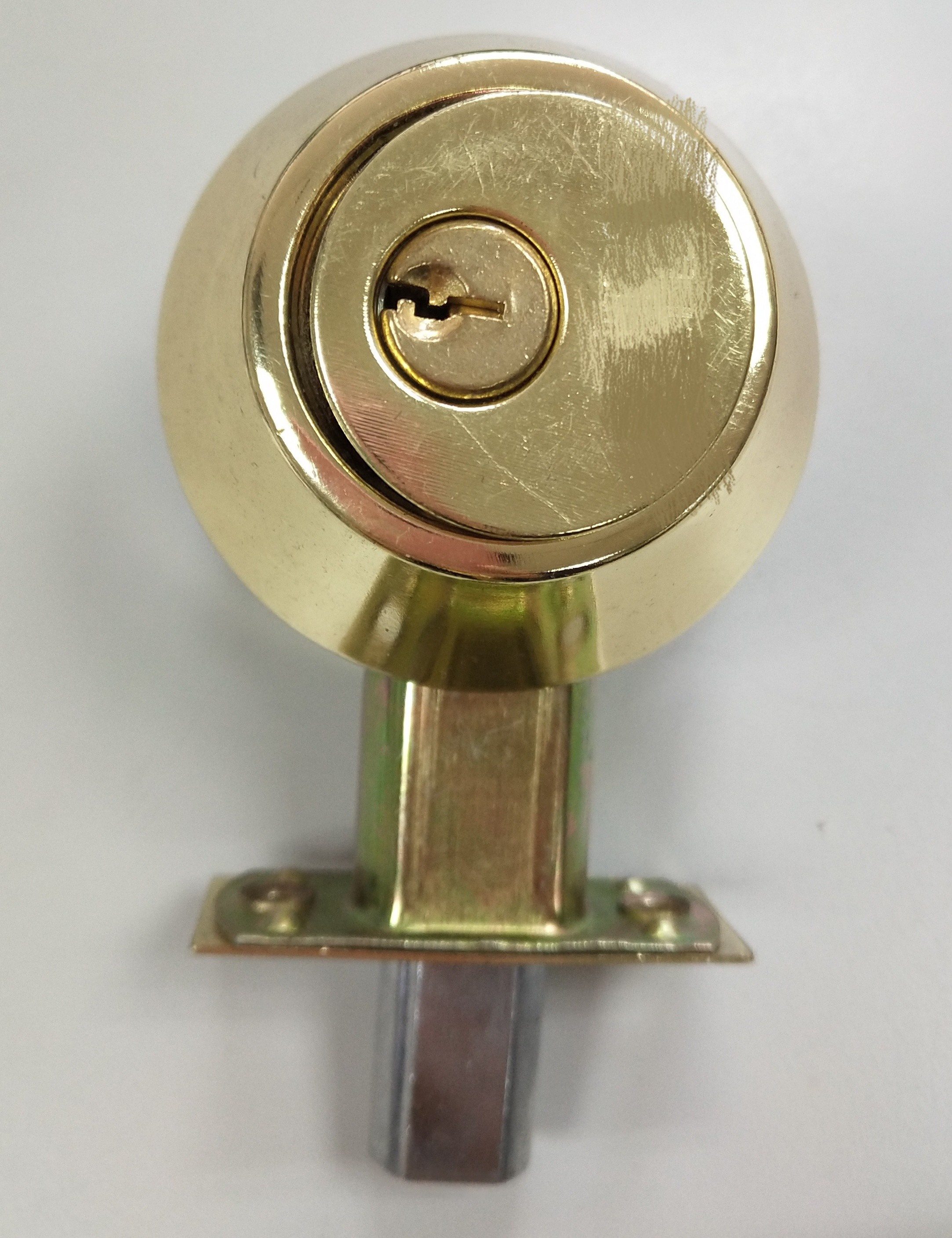 Residential Key Lock Door Knob / Automatic Locking Door Knob ODM Service