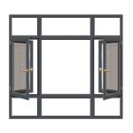 Modern High Technology Affordable Waterproof Triple Glazed Casement House