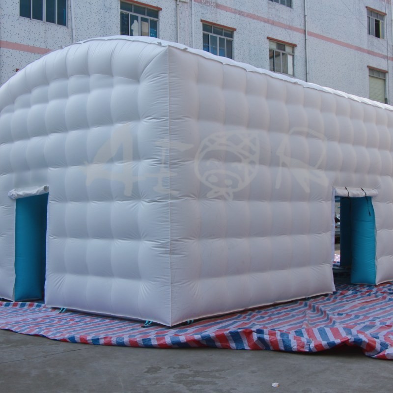 White Outdoors Inflatable Party Tent Commercial Inflatable Camping Tent