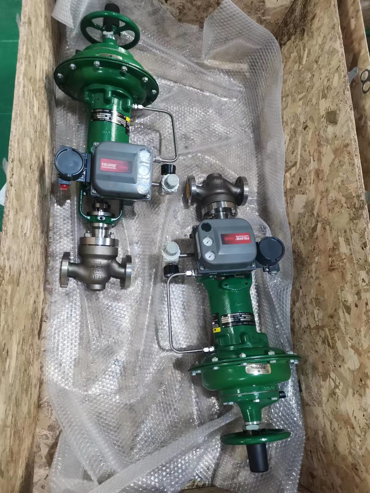 1/2" Cage Guided Globe Control Valve Multistage Trims Quick Opening