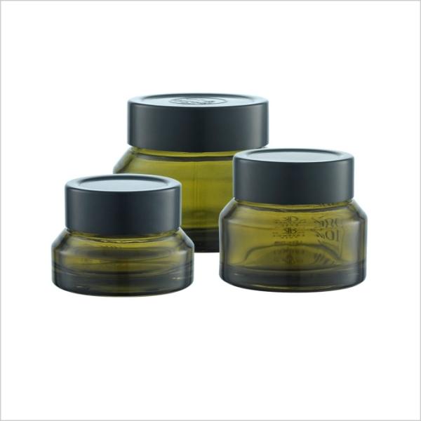 Cream Cosmetic Glass Bottle 15ml 30ml 50ml Glass Cream Jars Cosmetics For