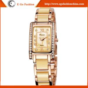 Wholesale KM12 Fashion Casual Luxury Women's Men Stainless Steel Band Quartz Analog Wrist Watch New from china suppliers