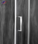 5/6mm Sliding Glass Shower Doors 120*190cm Size Tempered Glass Aluminium Frame