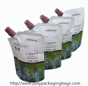 Wholesale Colorful Printed Stand Up Pouch With Spout For Shampoo / Laundry from china suppliers