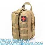 Outdoor Utility Bags, Camping Hiking Empty Tactical Molle Medical First Aid Kit