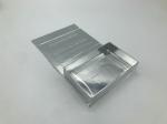 Luxury Silver Chipboard Gift Boxes Magnets Closure For Pillowcase Packaging