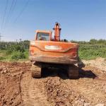 95KW Used Heavy Machinery Hydraulic Crawler Excavators Doosan DX120