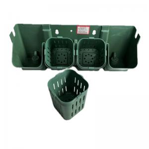 Wholesale Plastic HDPE Greening Planting Pot Stackable Vertical Wall Planter System for Garden from china suppliers