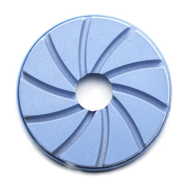 A-Grade Snail Lock Edge Diamond Polishing Pad For Customized Colors Granite