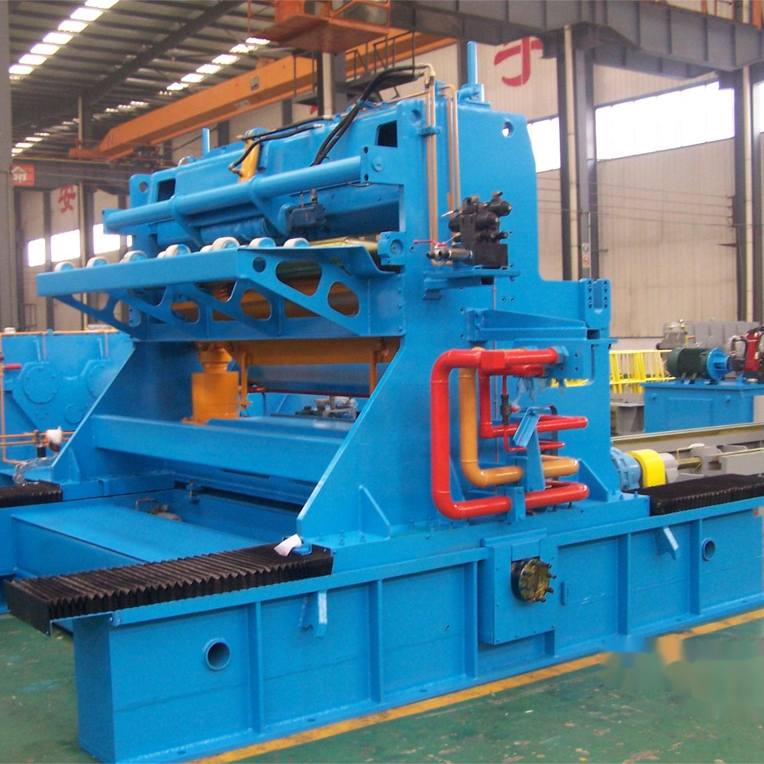 Gear Driven Steel Plate Cutter With Cutting Speed Of 0-60 And Core Components Of Gear