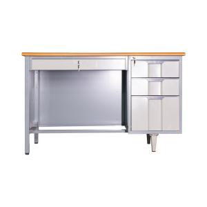 Wholesale Sturdy Key Lock Multi Drawers RAL Color Steel Executive Desk from china suppliers