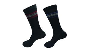 Wholesale Black Elastane Anti - Bacterial Diabetic Friendly Socks For Unisex Adults from china suppliers