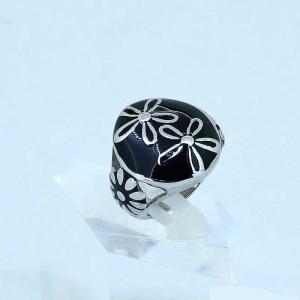 Wholesale FAshion 316L Stainless Steel Ring With Enamel LRX152 from china suppliers
