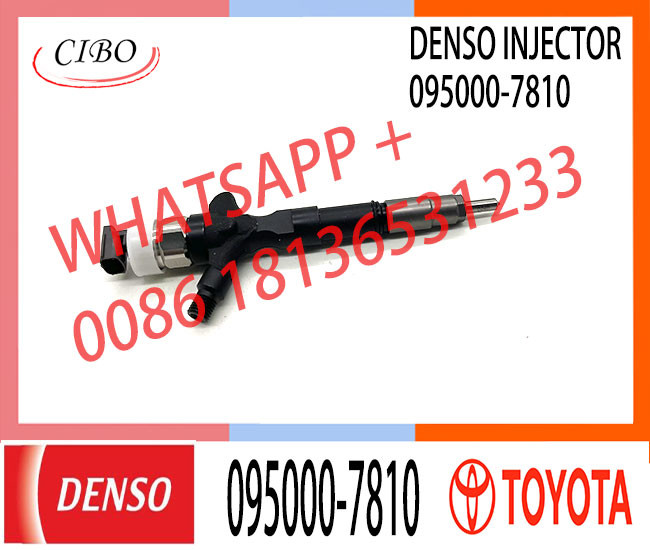 Diesel fuel Common Rail Injector Assembly 2367030290 0950007810 For Toyota Dyna 23670-30290 095000-7810