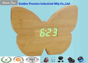 Wholesale Time Display Bamboo Electronics Animal Figure Butterfly Bamboo Wood Coin Holder from china suppliers