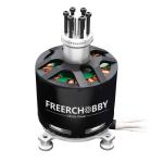25KW MP120100 KV50 Permanent Magnet Outrunner Brushless Motor For Paramotors