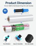 Factory Direct Sale Cheap Pallets Wrap Film Machine Wrap Plastic Stretch Film