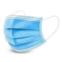 Wholesale Non Woven Disposable Face Mask , Dust Proof Disposable Protective Face Mask from china suppliers