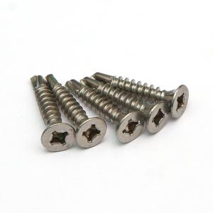 Wholesale 316 A4 Stainless Steel Pozisquare Drive Self Drilling Screws Flat Head For Aluminium Plate from china suppliers