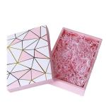 Middle Rectangle Gift Boxes Packaging Rigid Cardboard Paper Base And Lid Gift