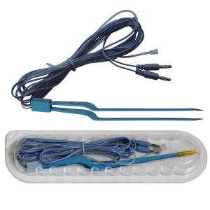 Wholesale 20cm Length Bipolar Electrosurgical Forceps Non-Sticky Disposable Bipolar Forceps from china suppliers