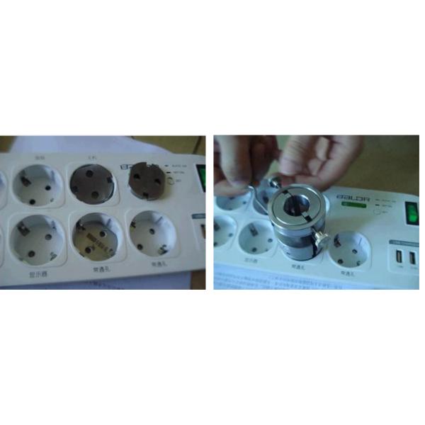 DIN - VDE0620-1 Plug Socket Tester , Plug And Socket Gauge Calibration Certificate