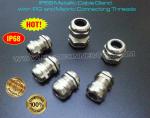 IP68 Watertight Metallic Dome Head Cable Glands Waterproof Connectors with PG &