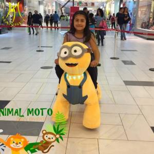 Wholesale Hansel amusement park games walking children electric mountable toy from china suppliers