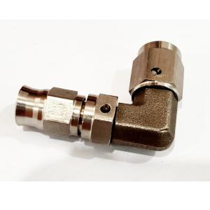 Wholesale Stainless Steel 45 Degree -3 AN Male to Banjo Eye Hole Diameter 10.2mm Brake Banjo Fitting for AN3 PTFE Brake Hose Line from china suppliers