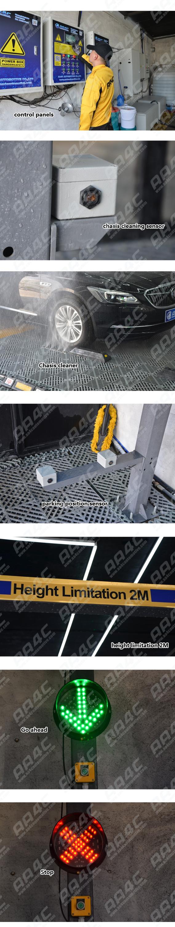 Fully Automatic Car Washing Machine Shop Contactless Vehicle Cleaning System 3500mm
