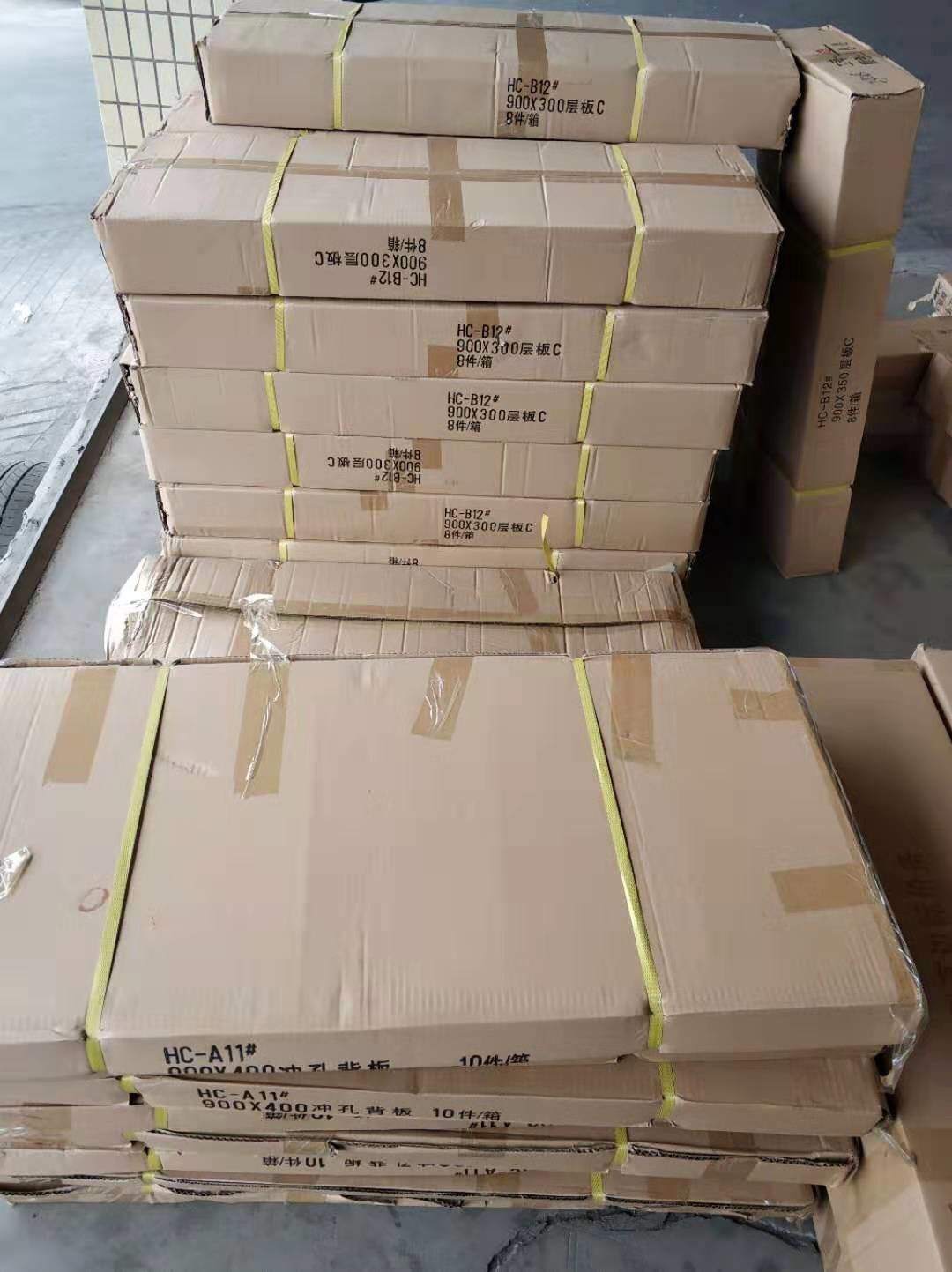 Customized Size Supermarket Display Shelf Corrosion Protection ISO9001