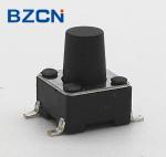 Industrial Momentary Push Switch Snap In Top Push Tactile Switch Long Travel