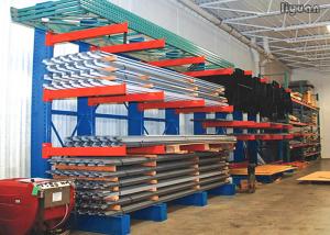 Wholesale Q235 Steel Heavy Duty Cantilever Storage Racks Pipes Lumber Sheet Longer Material from china suppliers