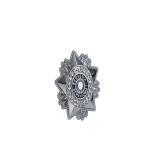 Die Cut Metal Hat Badge 3D Shoulder Chest Pin Badge