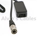Alvin's Cables 4 Pin Hirose Male to USB Female Converter 5V Cable from Audio