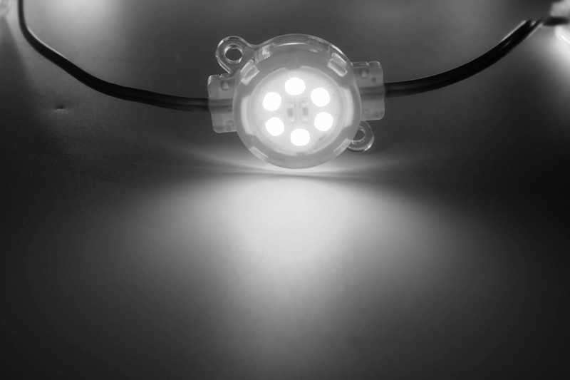 PC Shell 30000hrs 30MM 0.45W 12V IP65 Rgb Led Module