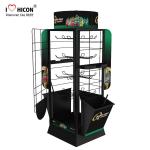 Factory Price Car Accessories Metal Engine Oil Showroom Display Racks
