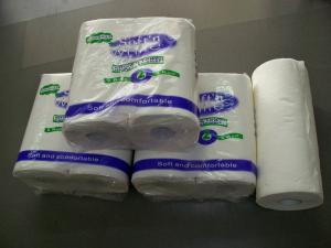 Wholesale Absorbent 2 ply Toilet Paper and Kitchen Towel Tissue of virgin wood pulp from china suppliers