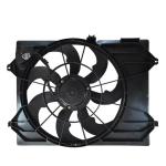 25380D1000 Car Radiator Water Tank Cooling Electric Radiator Fan Assembly for