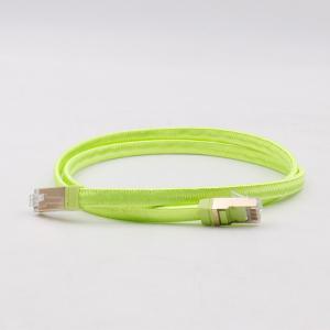 Wholesale 600MHz Green Cat 7 Network Cable Cat 7 Flat Ethernet Cable For Secure Connections from china suppliers