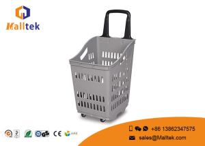 Wholesale Single Handle Supermarket Shopping Basket Colorful Rectangle Shape from china suppliers